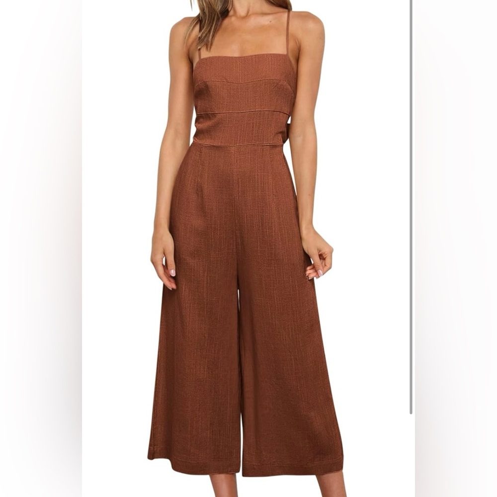 Rustic Red Jumpsuit - Picture 2 of 5